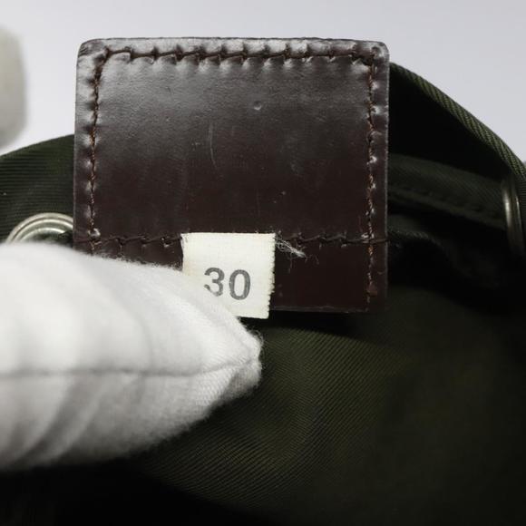 PRADA Pouch Nylon Khaki Auth bs23725 - Picture 12 of 16